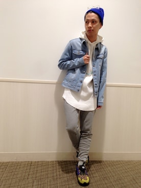 POP☺︎さん（メンズ・168cm）の春コーディネート