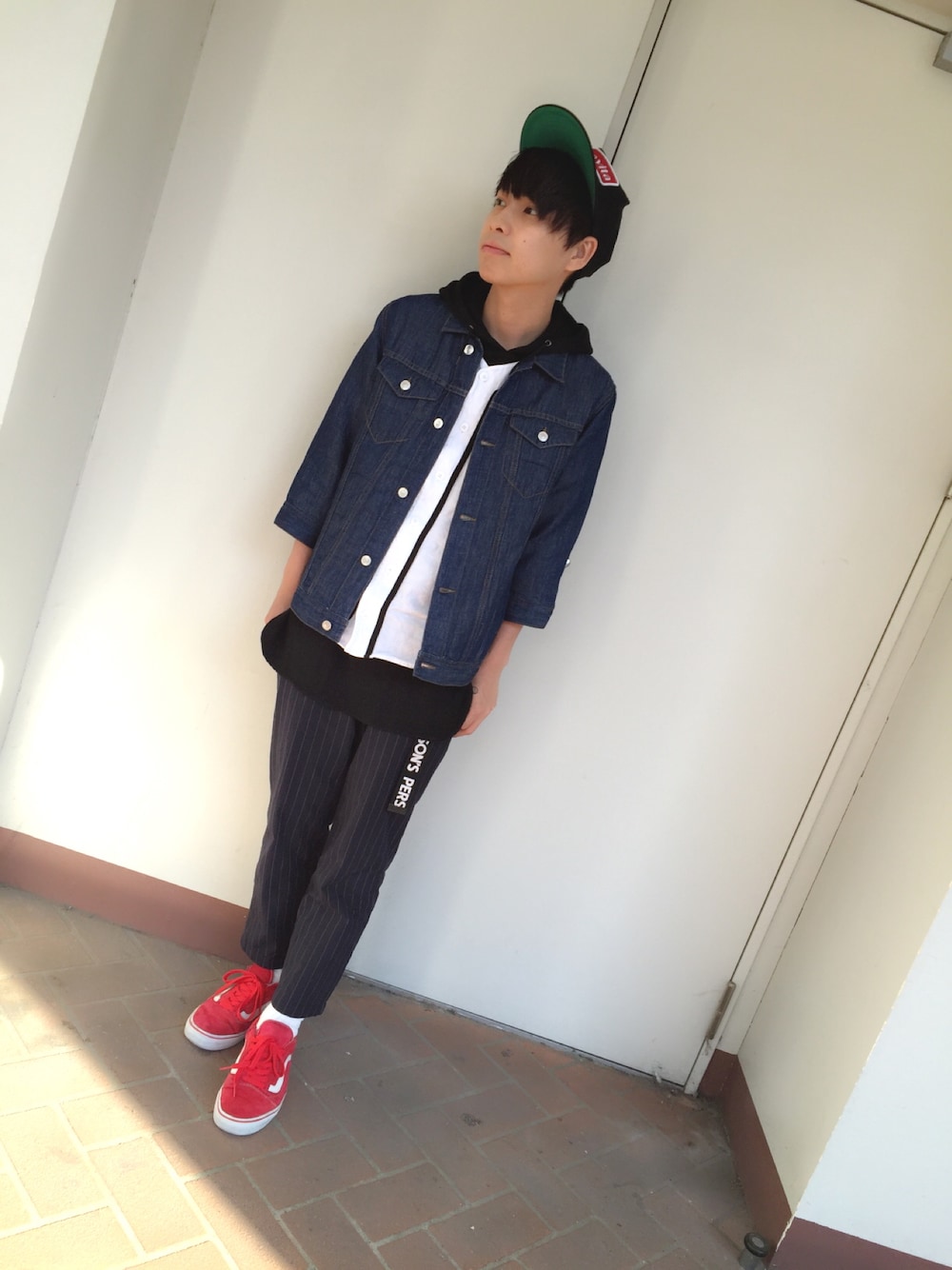 argue ベースボールシャツ　デニムシャツ　デニムジャケット　アギュー 20160420191318156_1000.jpg