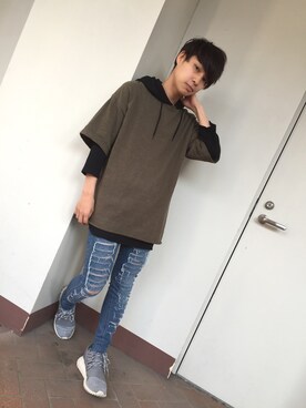 POP☺︎さん（メンズ・168cm）の春コーディネート