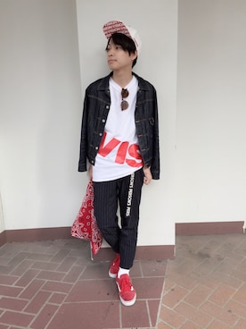 POP☺︎さん（メンズ・168cm）の夏コーディネート