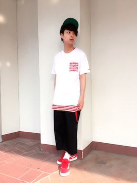 POP☺︎さん（メンズ・168cm）の夏コーディネート