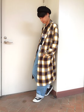 「METALLICA（メタリカ）のアイテム」を使った、POP☺︎さん（メンズ・168cm）の夏コーディネート