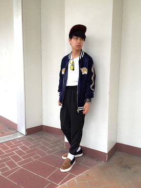 POP☺︎さん（メンズ・168cm）の秋コーディネート