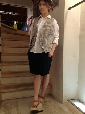 B'2nd shinjuku LADYSさん（レディース・157cm）の春コーディネート