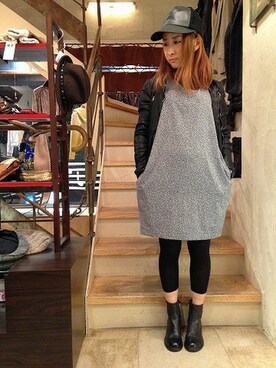 B'2nd shinjuku LADYSさん(レディース・156cm)の冬コーディネート