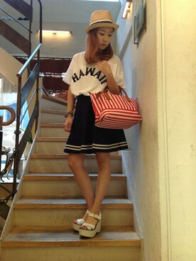 B'2nd shinjuku LADYSさん（レディース・156cm）の夏コーディネート