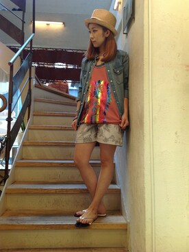 B'2nd shinjuku LADYSさん（レディース・156cm）の夏コーディネート