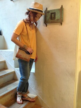 B'2nd shinjuku LADYSさん(レディース・156cm)の夏コーディネート