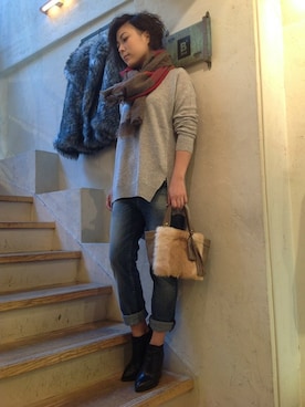 B'2nd shinjuku LADYSさん(レディース・160cm)の秋コーディネート