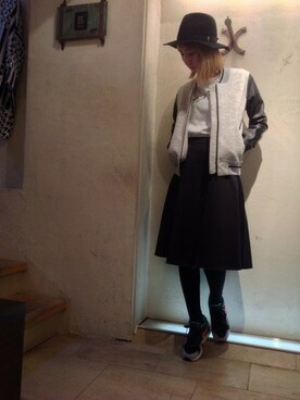 B'2nd shinjuku LADYSさん(レディース・157cm)の冬コーディネート