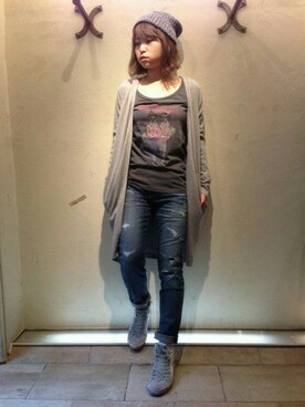 B'2nd shinjuku LADYSさん(レディース・157cm)の秋コーディネート