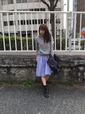 Hinaさん（レディース・156cm）の春コーディネート