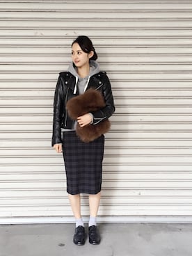 Hinaさん（レディース・156cm）の秋コーディネート
