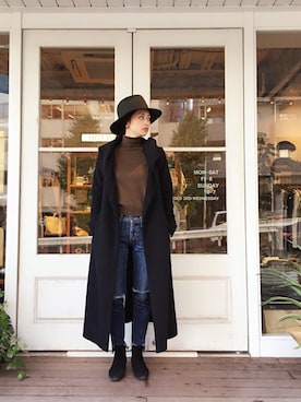 Hinaさん(レディース・156cm)の秋コーディネート