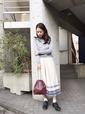 Hinaさん（レディース・156cm）の春コーディネート