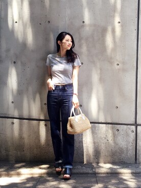 Hinaさん（レディース・156cm）の夏コーディネート