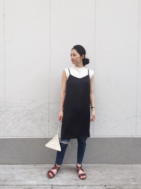 Hinaさん（レディース・156cm）の夏コーディネート