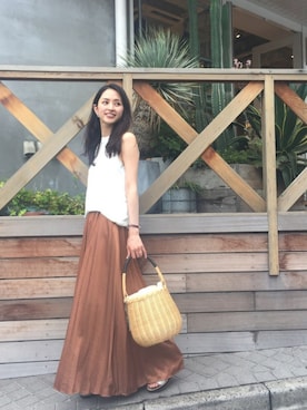 Hinaさん（レディース・156cm）の夏コーディネート