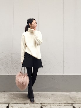 Hinaさん（レディース・156cm）の秋コーディネート