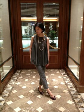 EEFE BEAMSさん（レディース・167cm）の春コーディネート