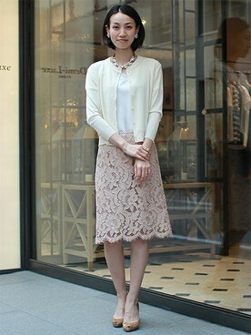 EEFE BEAMSさん（レディース・164cm）の春コーディネート