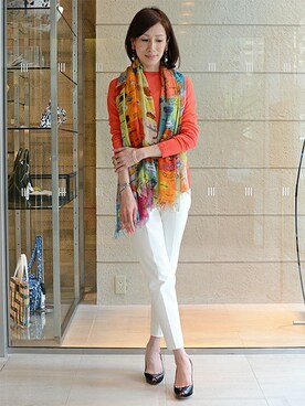 EEFE BEAMSさん（レディース・156cm）の春コーディネート