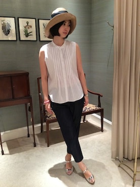 EEFE BEAMSさん（レディース・167cm）の春コーディネート