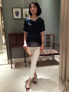 EEFE BEAMSさん（レディース・170cm）の春コーディネート