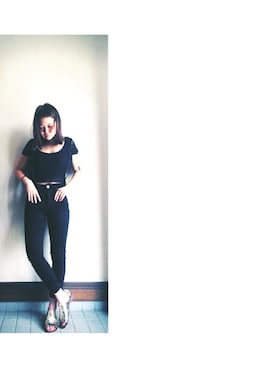 R I N Aさん（レディース・158cm）の夏コーディネート