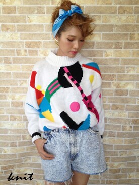 「OWL（オウル）のアイテム」を使った、レディース古着OWLさん（レディース・160cm）の秋コーディネート