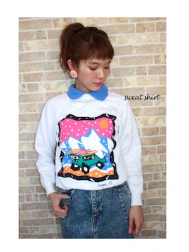 「OWL（オウル）のアイテム」を使った、レディース古着OWLさん（レディース・160cm）の冬コーディネート