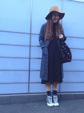 IRIEさん（レディース・160cm）の冬コーディネート