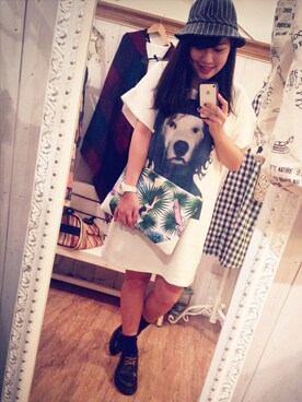 「JOYRICH」｜「アイテム（その他シューズ）」を使った、Tara_yutungさん（レディース・157cm）の秋コーディネート