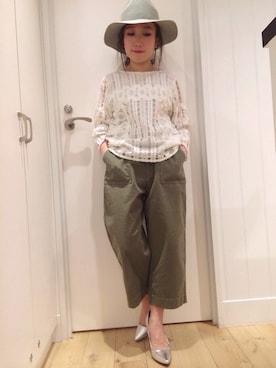 「Another Edition」｜「アイテム（パンプス）」を使った、shokoさん（レディース・142cm）の冬コーディネート