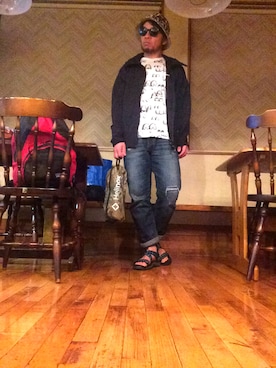 「BBQ」｜「アイテム（雑貨/ホビー）」を使った、Hiroki Matsudaさん（メンズ・165cm）の春コーディネート