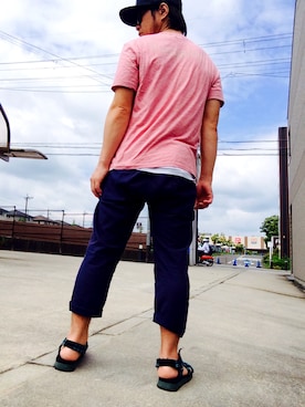 「BACK STYLE フェス vol2 告知」｜「アイテム（その他）」を使った、Hiroki Matsudaさん（メンズ・165cm）の夏コーディネート
