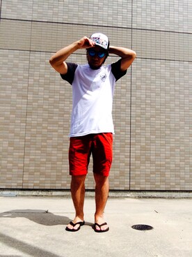 Hiroki Matsudaさん(メンズ・165cm)の夏コーディネート