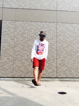 「T2[in]（ツイン）のアイテム」を使った、Hiroki Matsudaさん（メンズ・165cm）の秋コーディネート