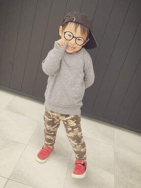 soomさん（キッズ・90cm）の秋コーディネート