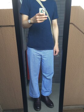 「SHIPS」｜トレンディエンジェルさん（メンズ・172cm）の春コーディネート