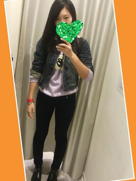 L：）さん（レディース・171cm）の冬コーディネート