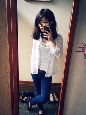 い** なつみさん(レディース・164cm)の夏コーディネート