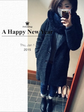 い＊＊ なつみさん（レディース・164cm）の冬コーディネート