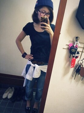 い** なつみさん(レディース・164cm)の春コーディネート