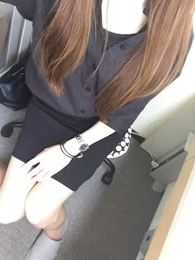 「オフィス」｜「アイテム（その他シューズ）」を使った、Eriko さん（レディース・163cm）の夏コーディネート