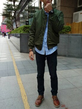 鐘建成さんのコーディネート