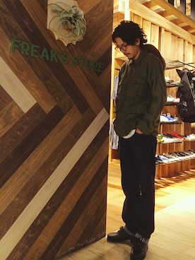 「RANCOURT（ランコート）のアイテム」を使った、尾田 湧平さん（メンズ・175cm）の夏コーディネート