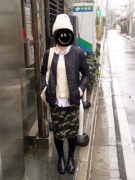 「SEVENDAYS=SUNDAY（セブンデイズサンデイ）のアイテム（ブーツ）」を使った、maroさん（レディース・156cm）の秋コーディネート