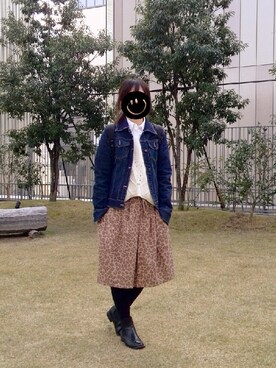 「SEVENDAYS=SUNDAY（セブンデイズサンデイ）のアイテム（ブーツ）」を使った、maroさん（レディース・156cm）の秋コーディネート