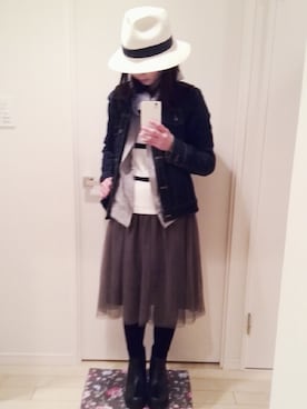 「SEVENDAYS=SUNDAY（セブンデイズサンデイ）のアイテム（ブーツ）」を使った、maroさん（レディース・156cm）の春コーディネート